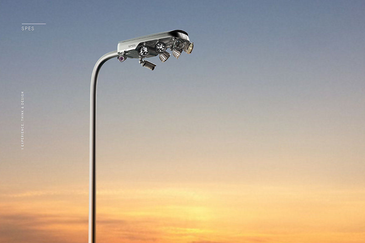 comprehensive，security，lighting，street lamp，