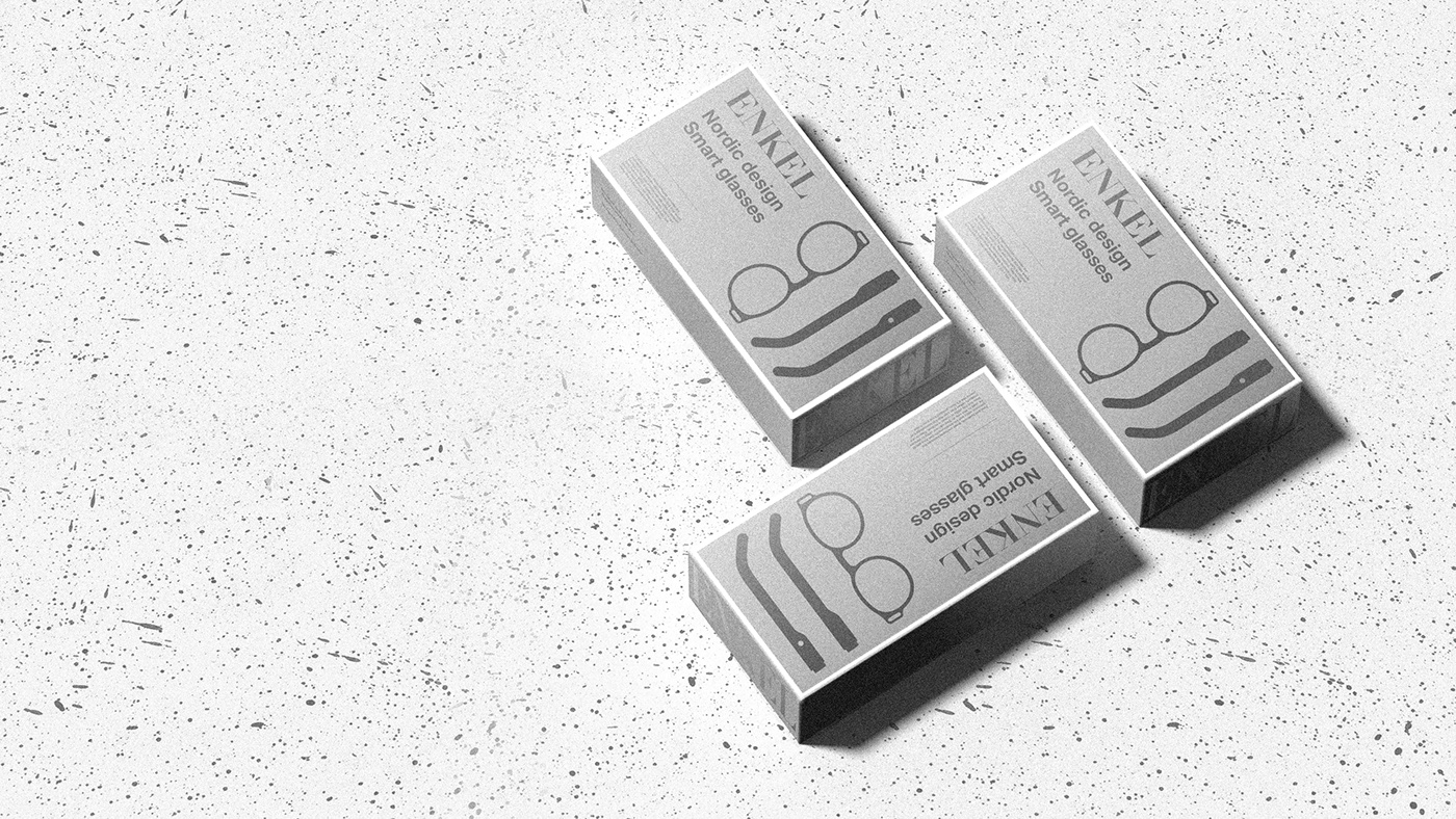 Northern Europe，Accessories，black，glasses，ENKEL，