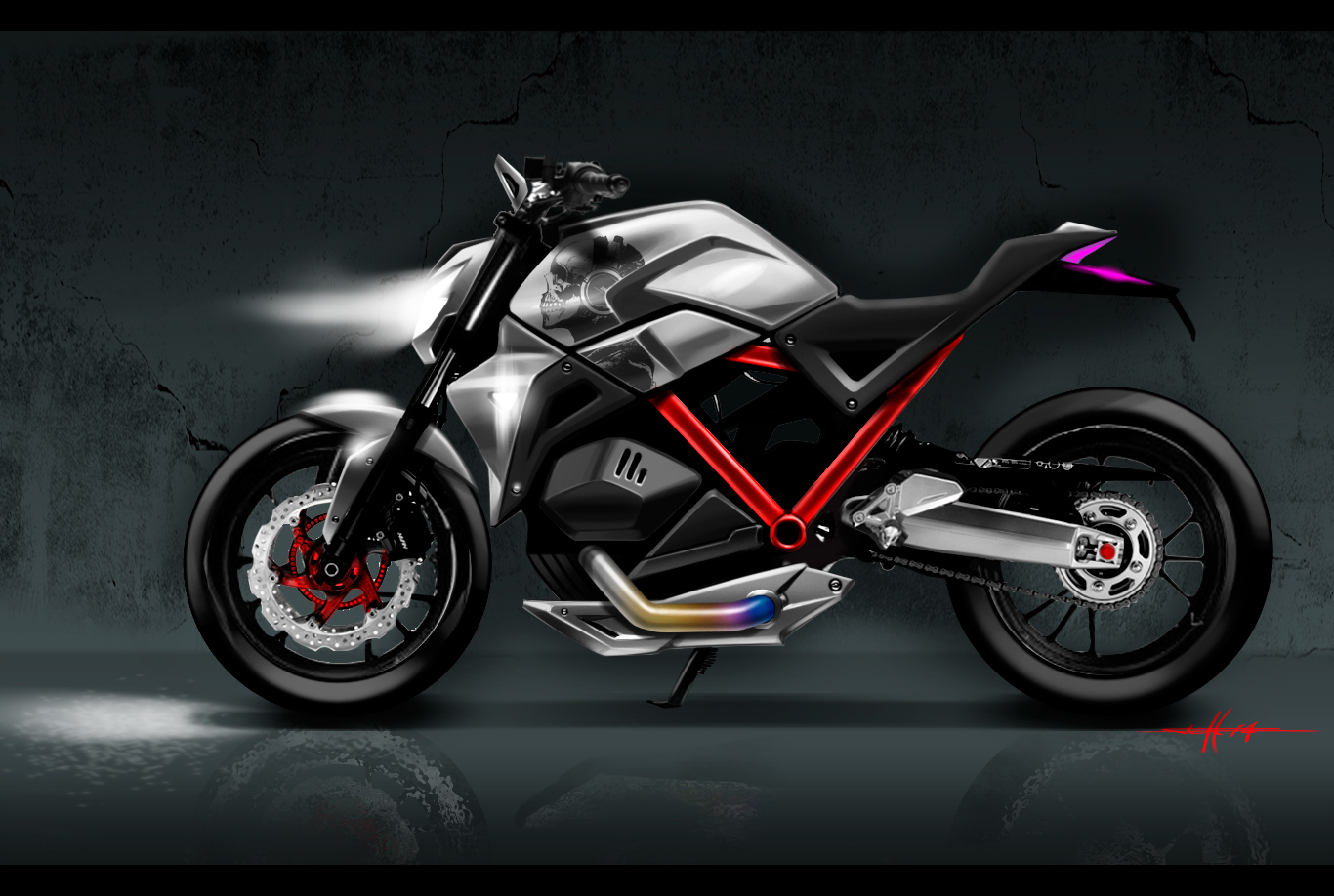 Felipe Couto，Hand drawn，draft，automobile，traffic，