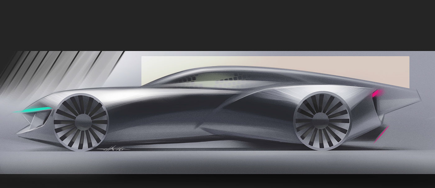 Felipe Couto，Hand drawn，draft，automobile，traffic，