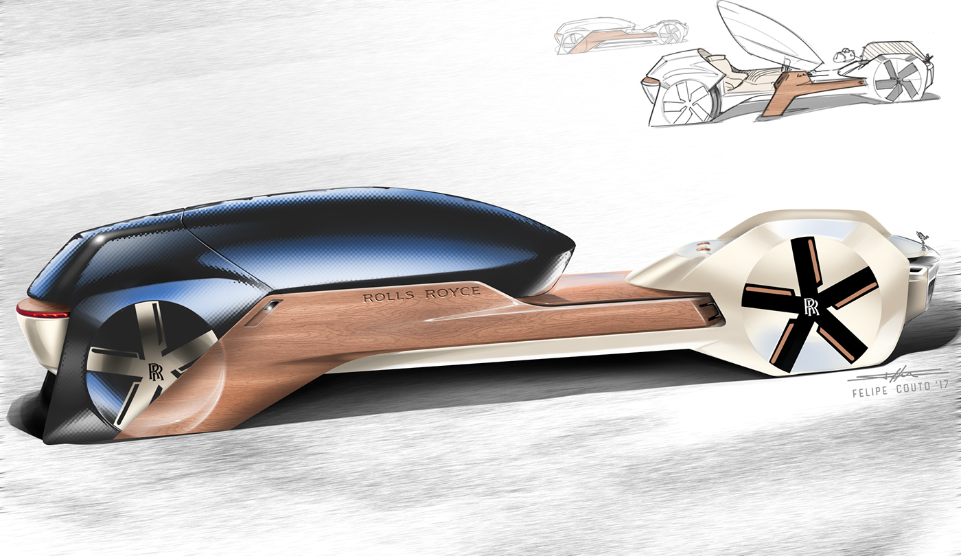 Felipe Couto，Hand drawn，draft，automobile，traffic，