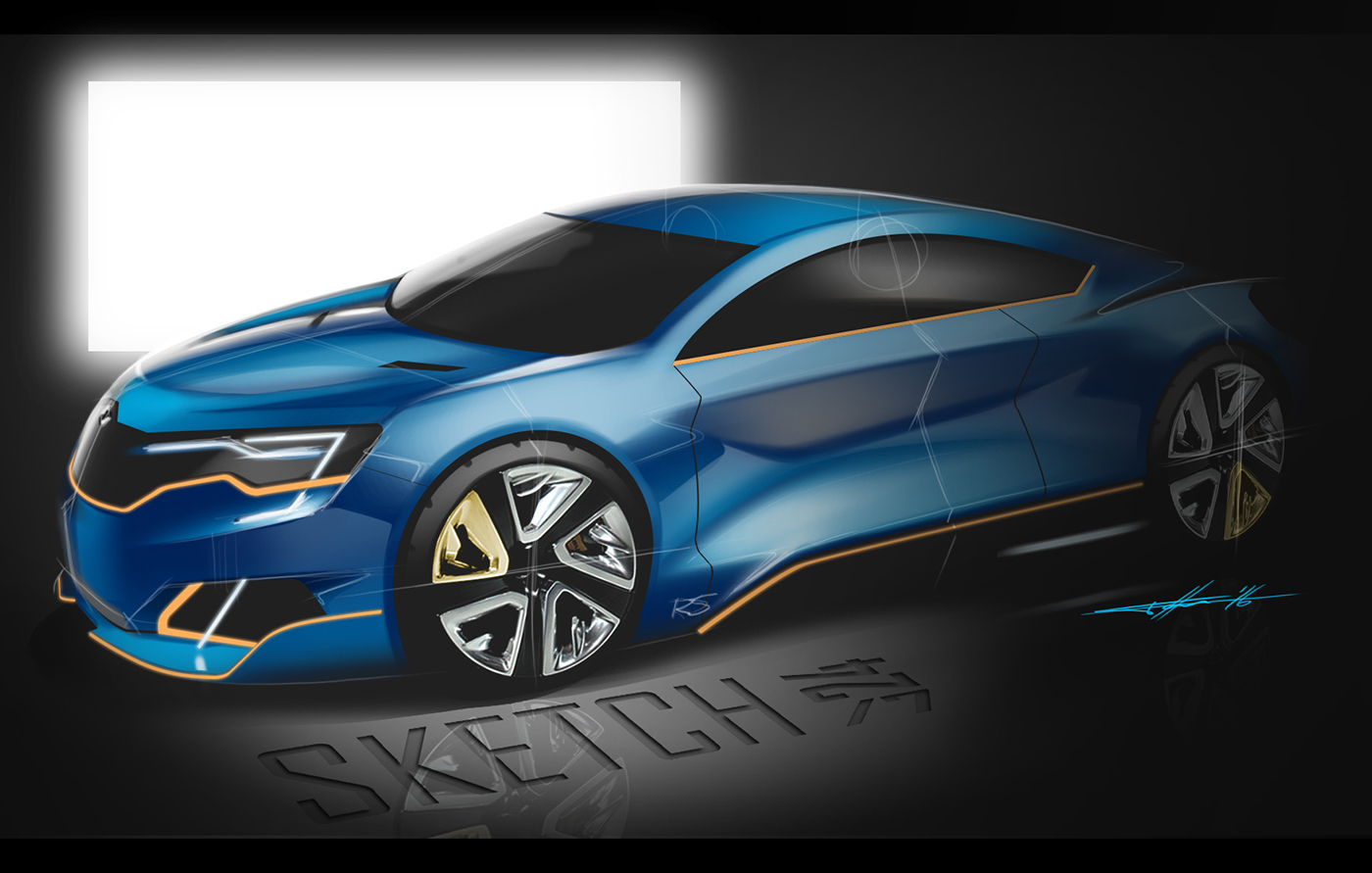 Felipe Couto，Hand drawn，draft，automobile，traffic，