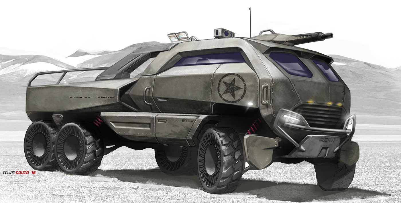 Felipe Couto，Hand drawn，draft，automobile，traffic，