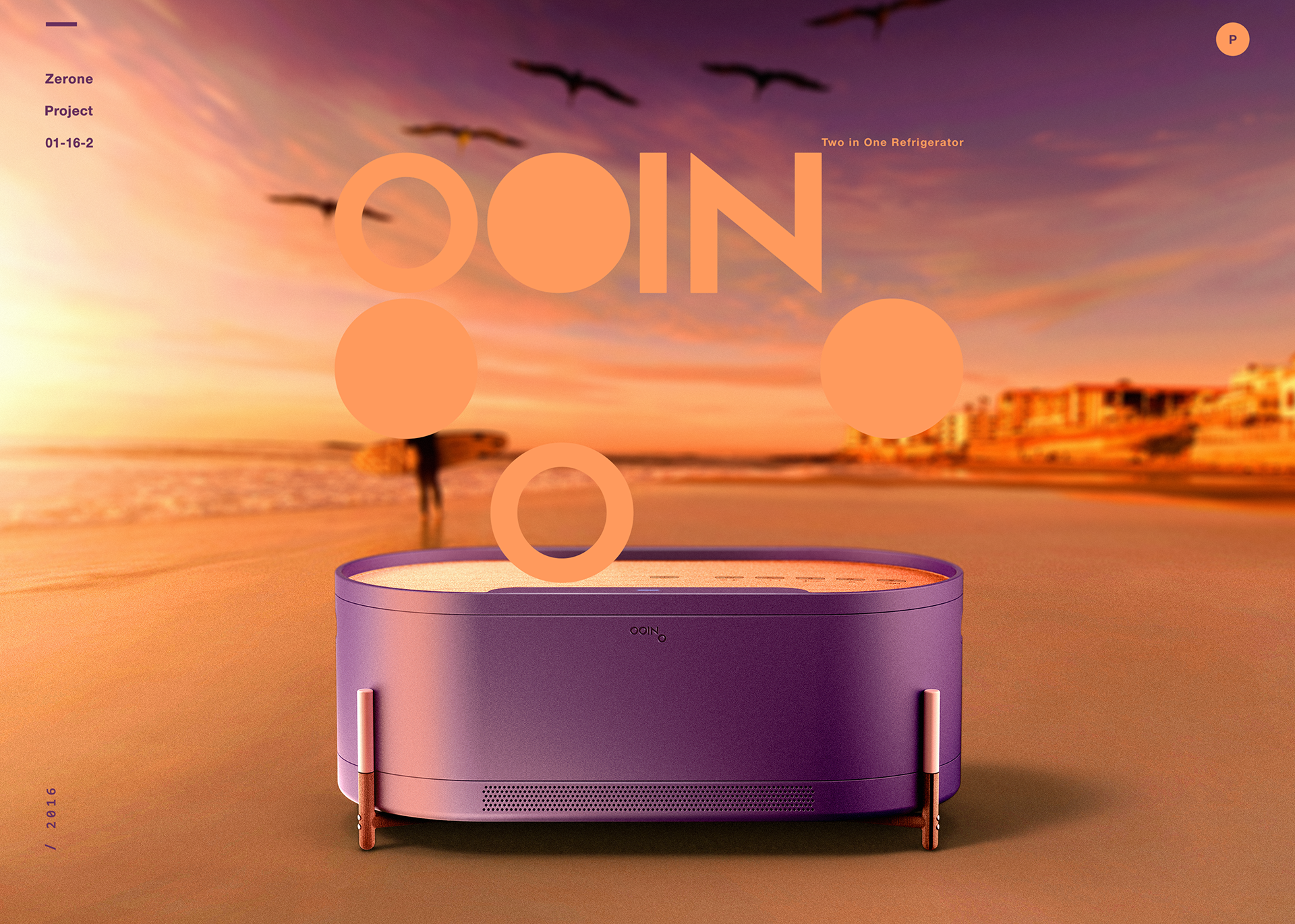 Mini，Refrigerator，product，industrial design，