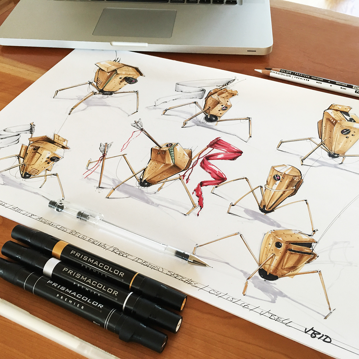 industrial design，Hand drawn，