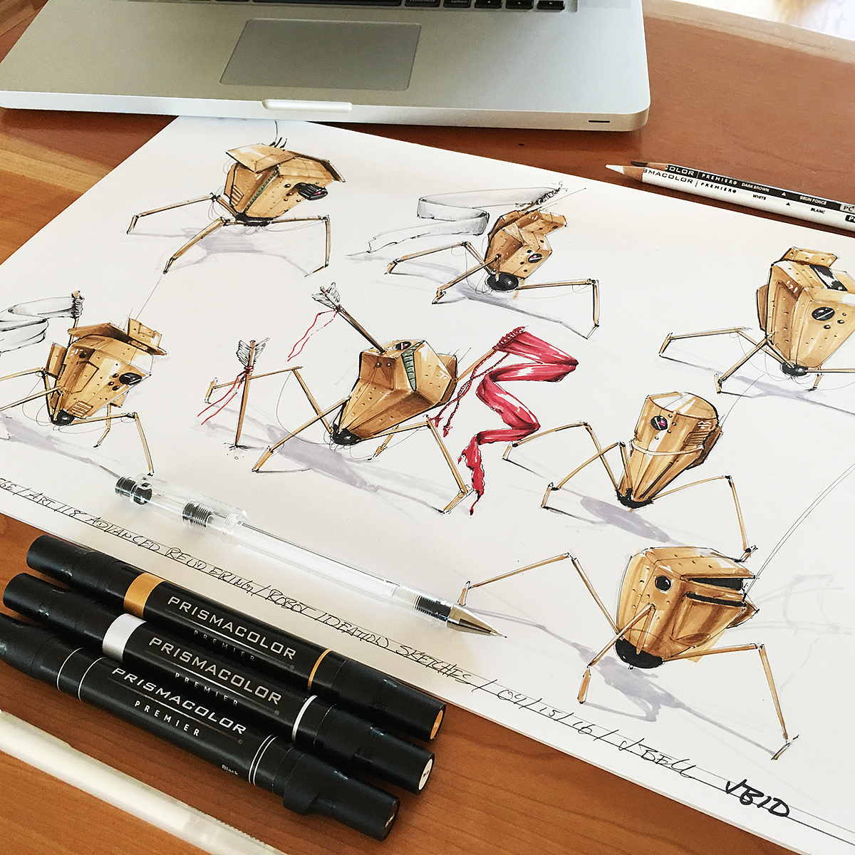 industrial design，Hand drawn，