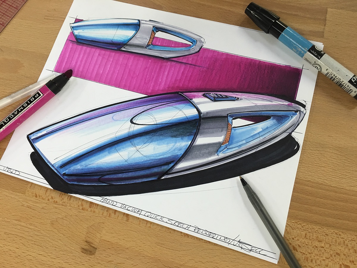 industrial design，Hand drawn，