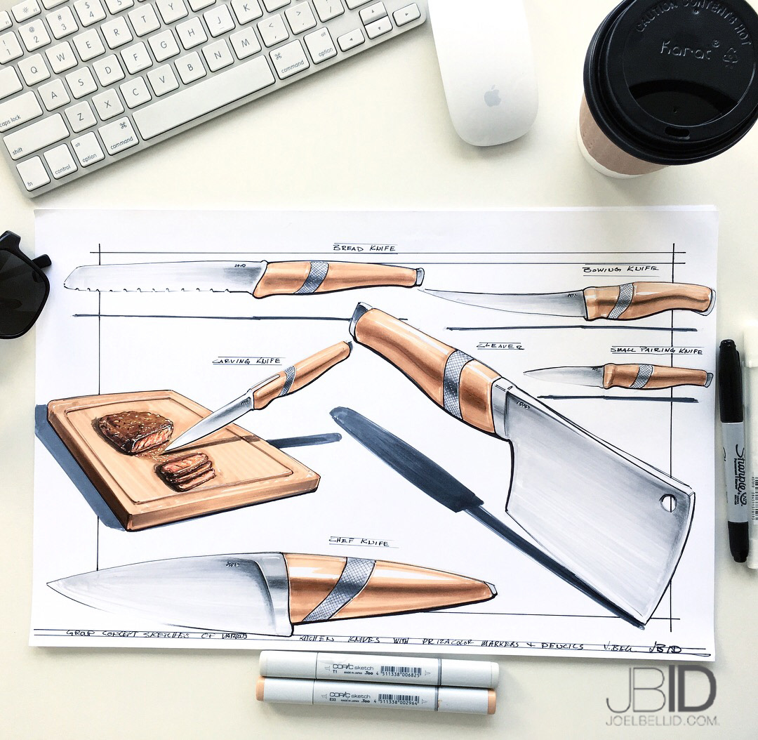 industrial design，Hand drawn，