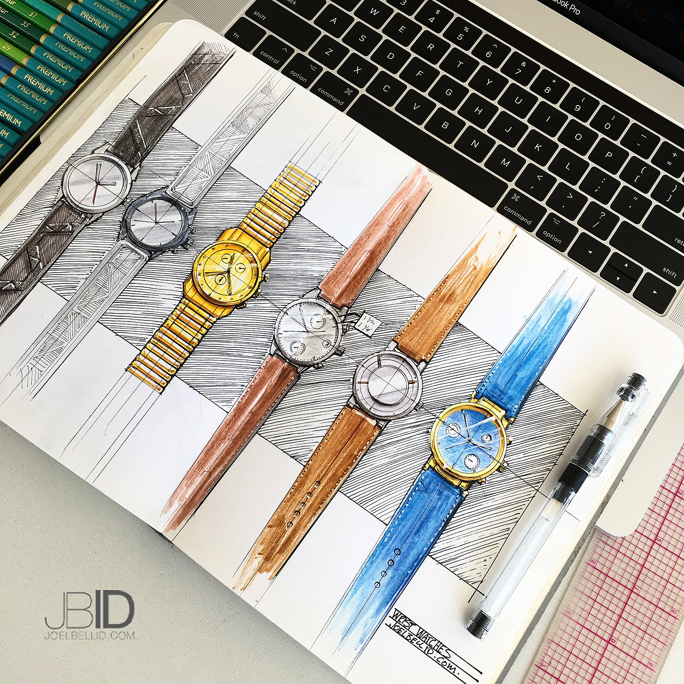 industrial design，Hand drawn，