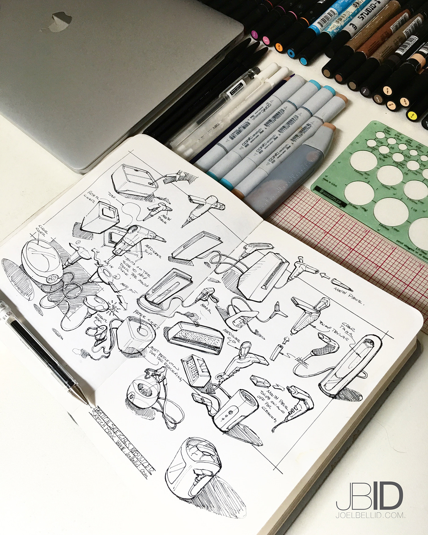 industrial design，Hand drawn，