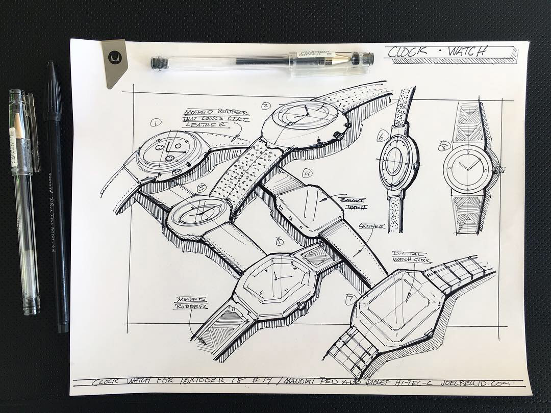 industrial design，Hand drawn，