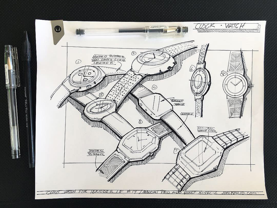 industrial design，Hand drawn，