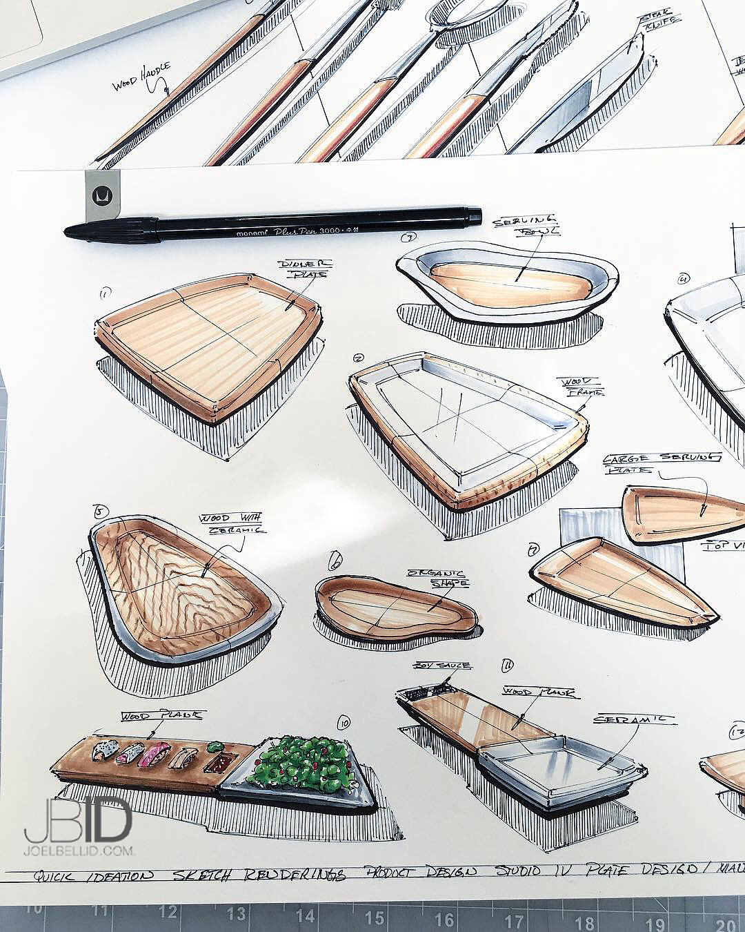 industrial design，Hand drawn，