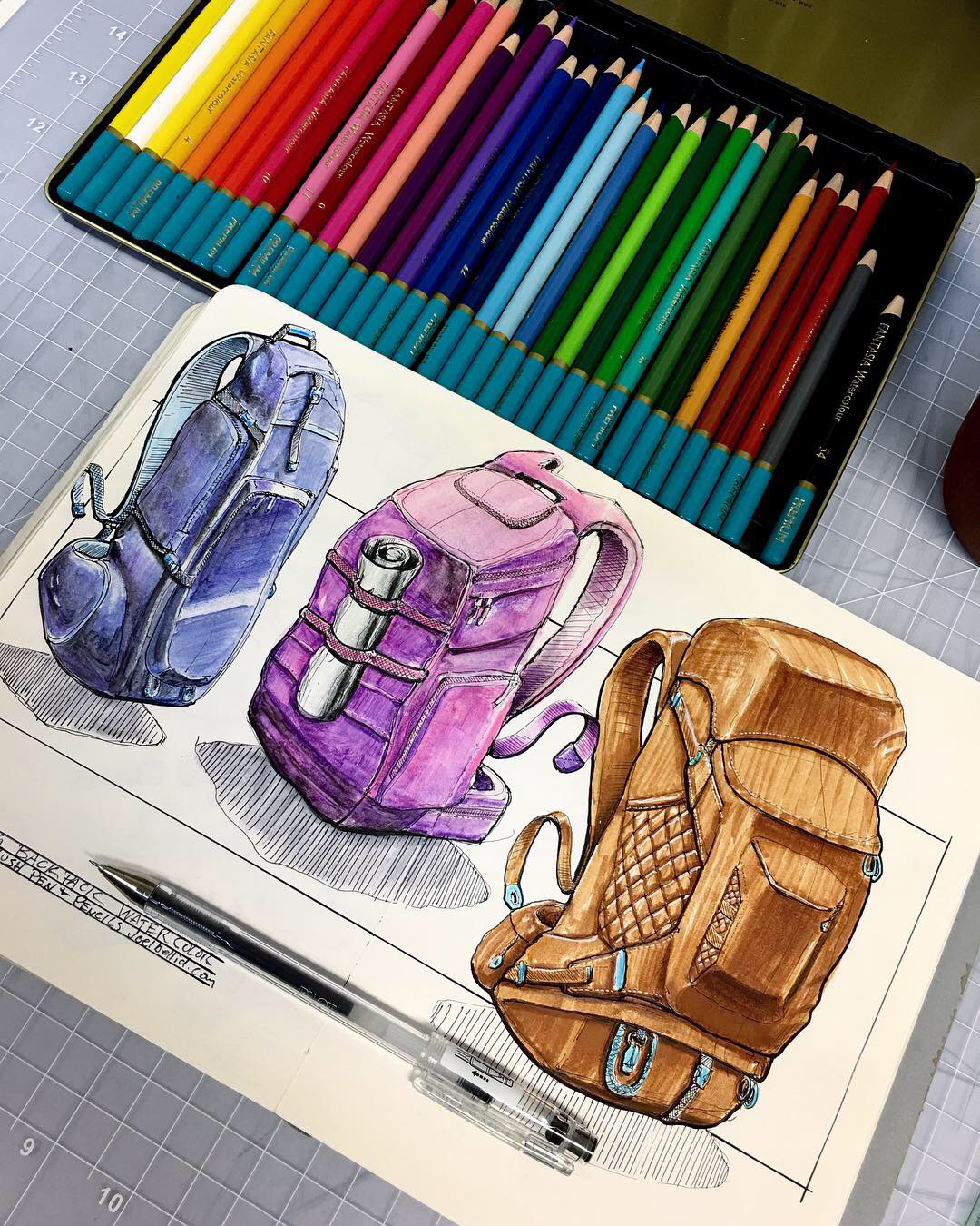 industrial design，Hand drawn，