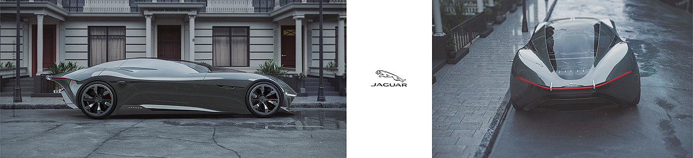 Jaguar，Sports car，automobile，Hanchang LIU，