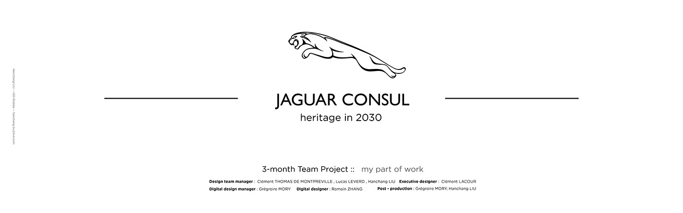 Jaguar，Sports car，automobile，Hanchang LIU，