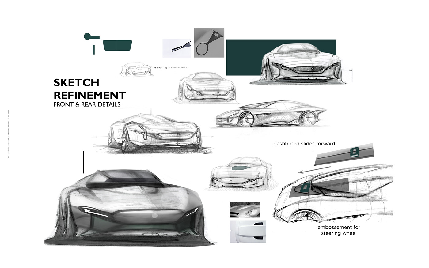 Jaguar，Sports car，automobile，Hanchang LIU，