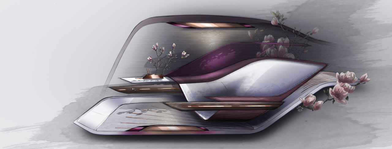 Automatic driving，concept，automobile，DS Metropole，Ms Hilja-Maaria Kaitila，