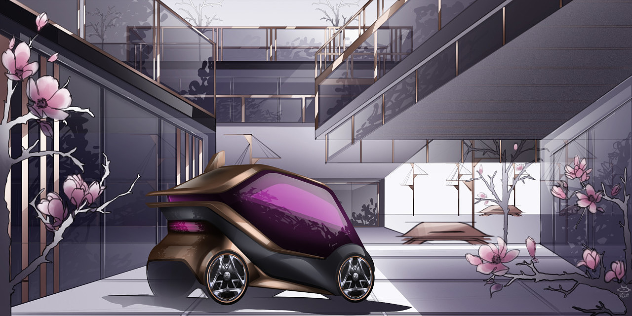 Automatic driving，concept，automobile，DS Metropole，Ms Hilja-Maaria Kaitila，