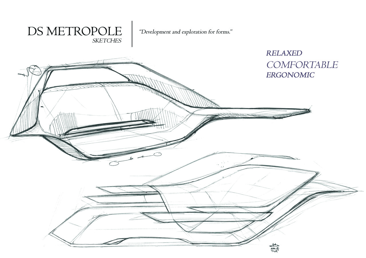 Automatic driving，concept，automobile，DS Metropole，Ms Hilja-Maaria Kaitila，