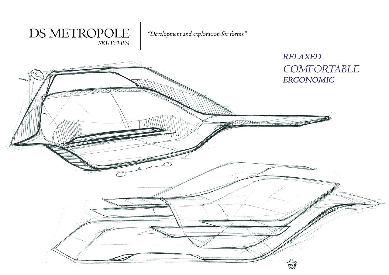 Automatic driving，concept，automobile，DS Metropole，Ms Hilja-Maaria Kaitila，