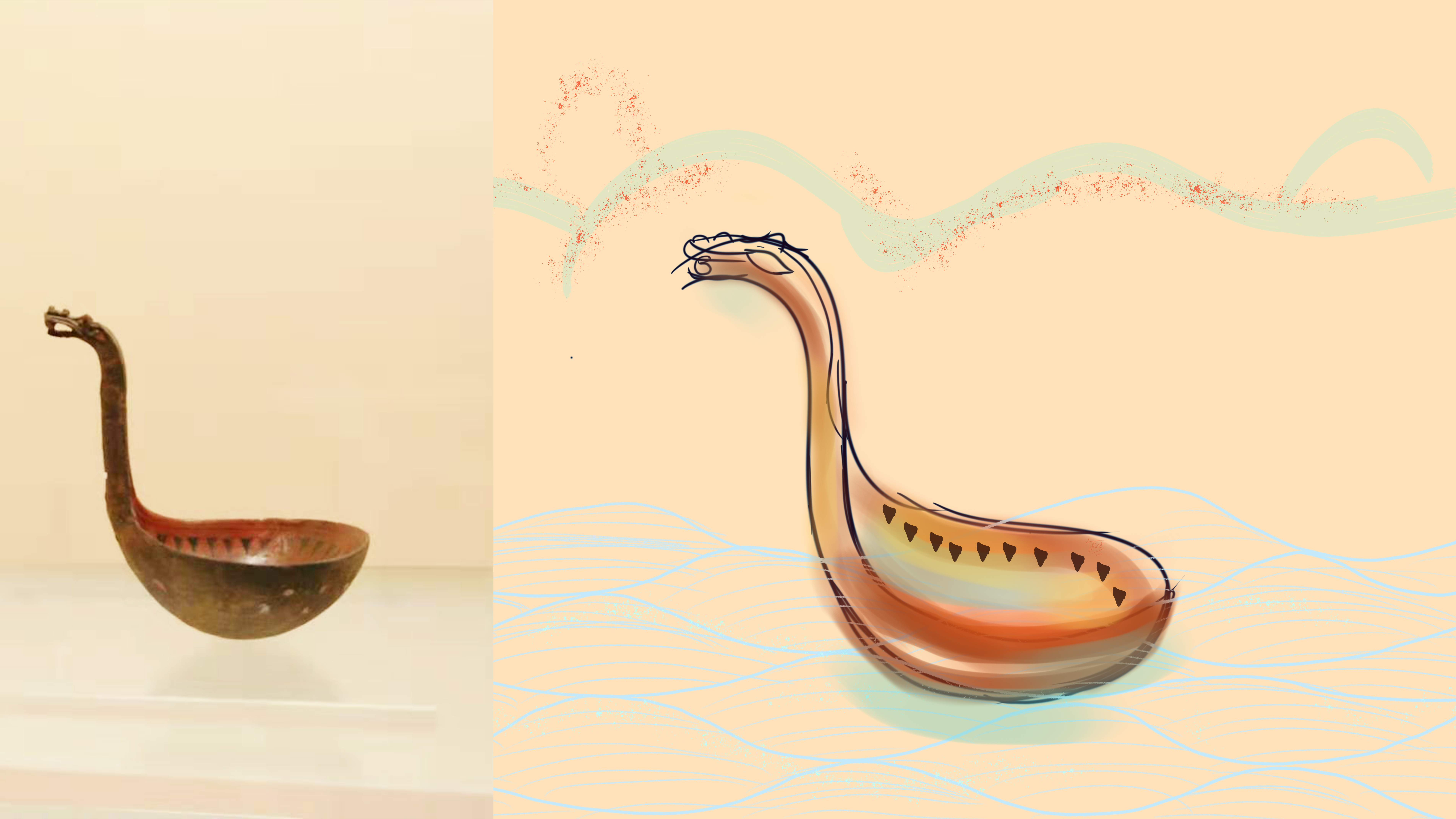 Through time and space from the remains of the ancients，