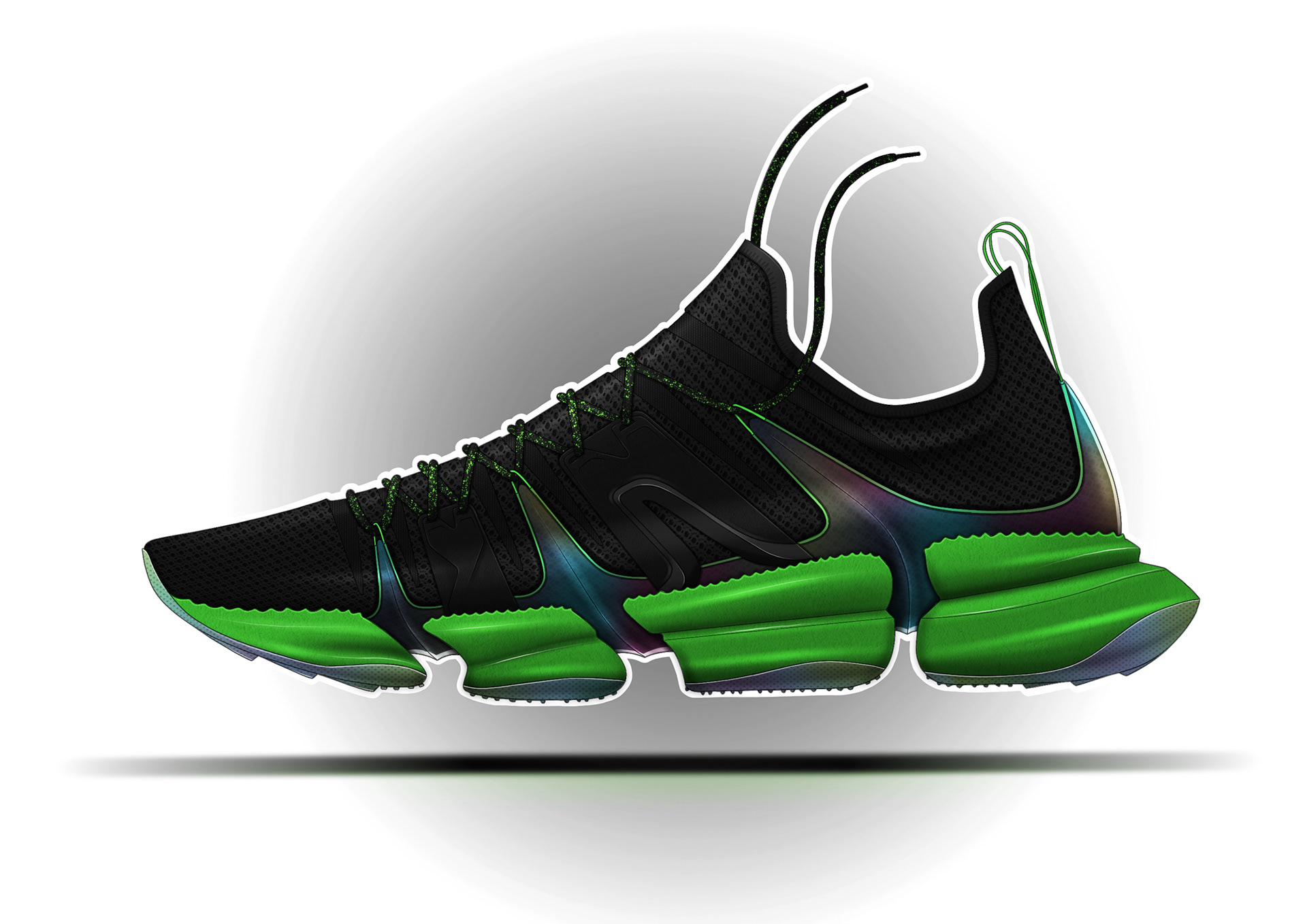 Hand drawn，footwear，industrial design，