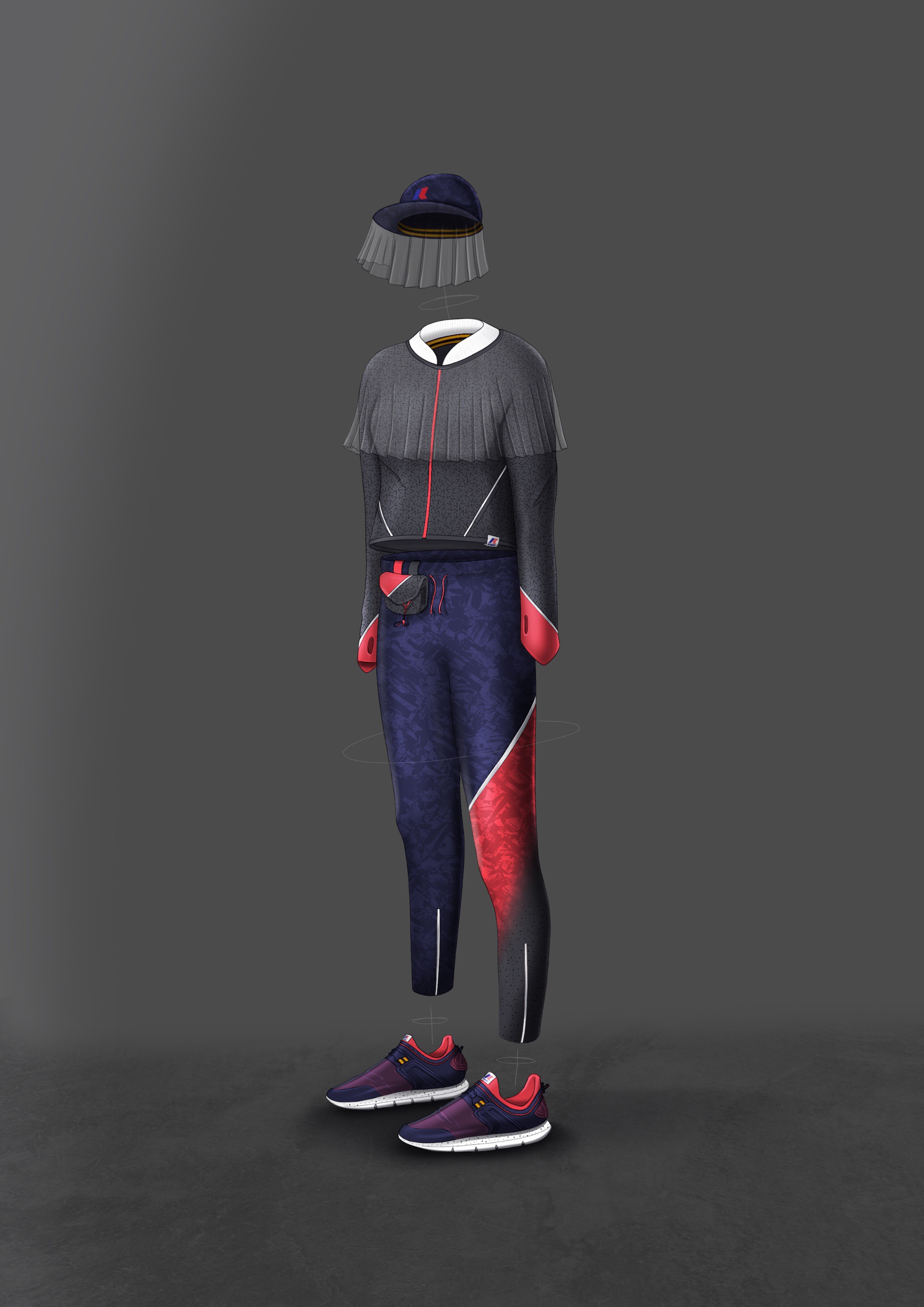 Hand drawn，footwear，industrial design，