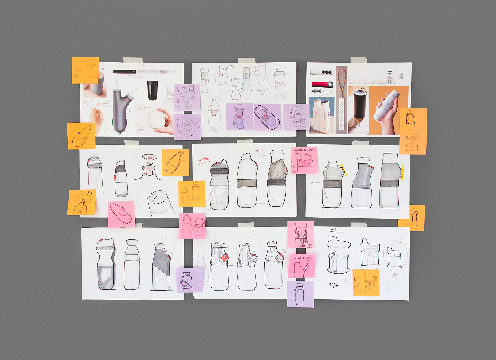 healthy，industrial design，Combination design，Water bottle，Water cup，container，