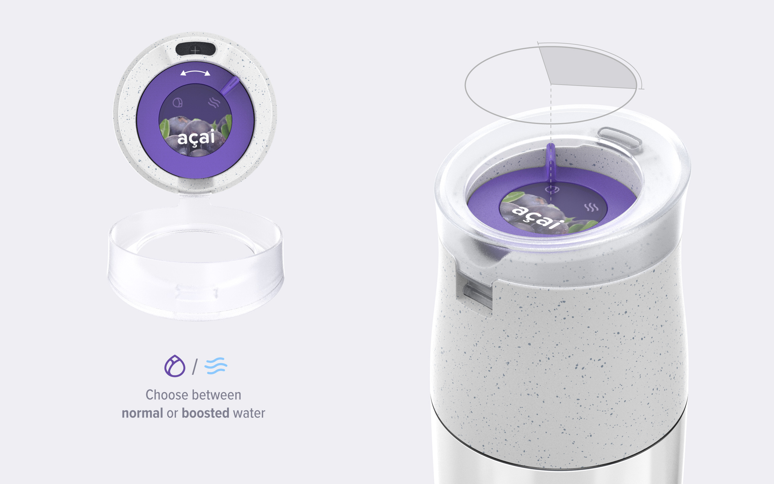 healthy，industrial design，Combination design，Water bottle，Water cup，container，