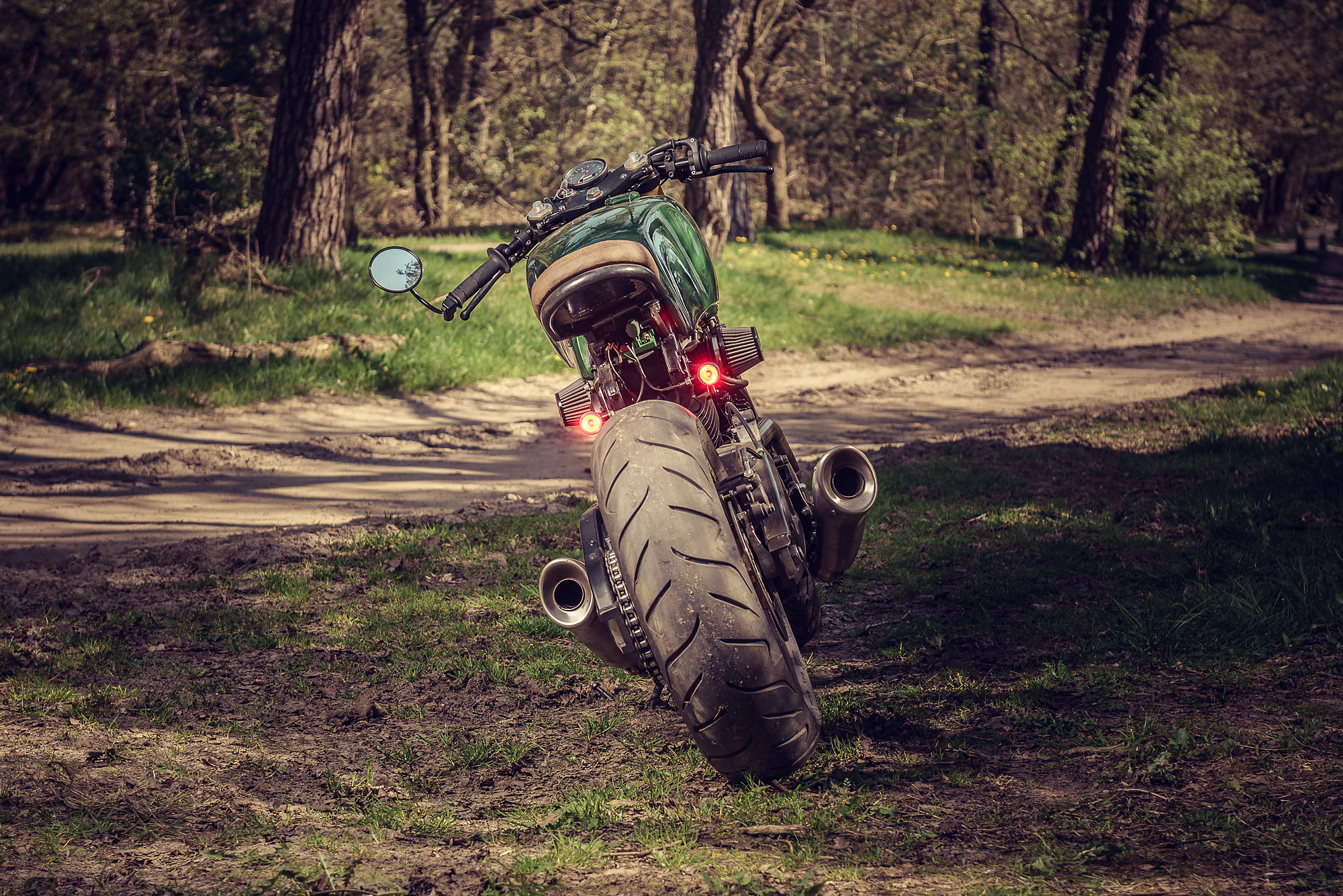 Honda CBR600RR，motorcycle，green，