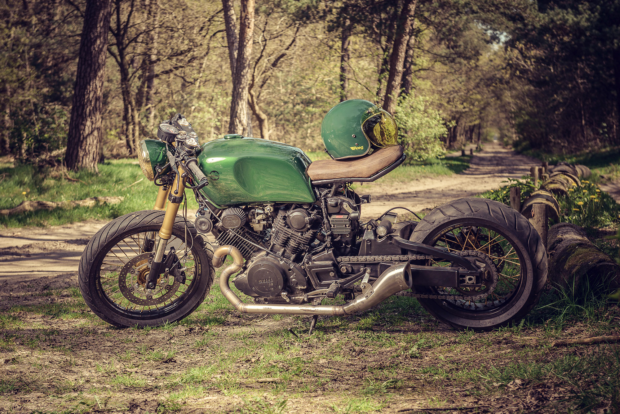 Honda CBR600RR，motorcycle，green，