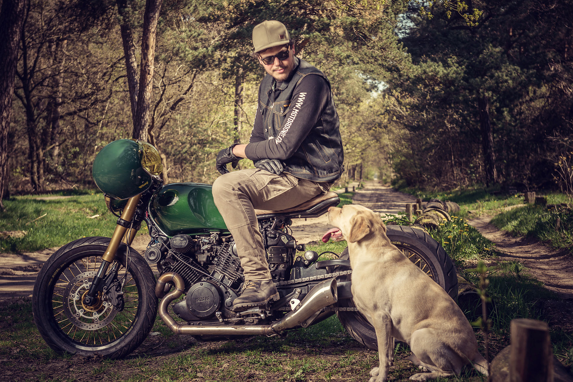 Honda CBR600RR，motorcycle，green，