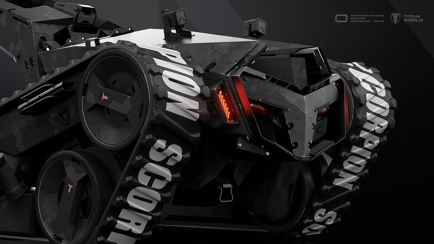 industrial design，Tank，Toys，Scorpion，