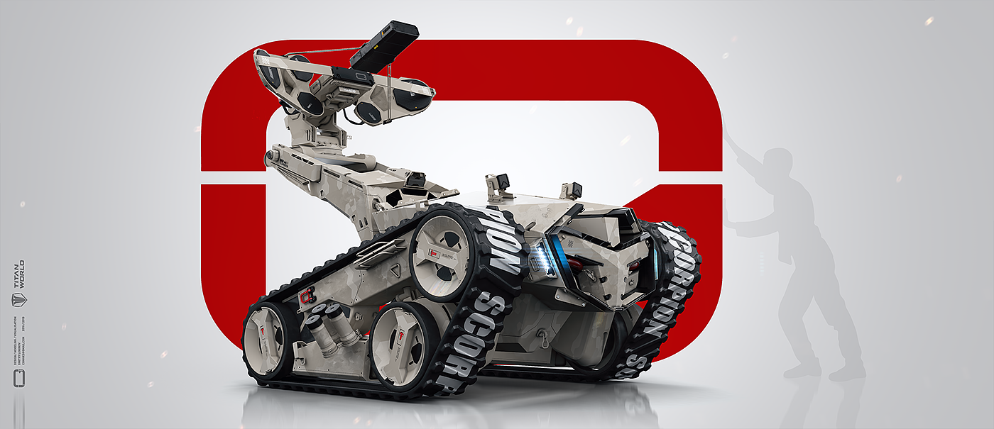 industrial design，Tank，Toys，Scorpion，