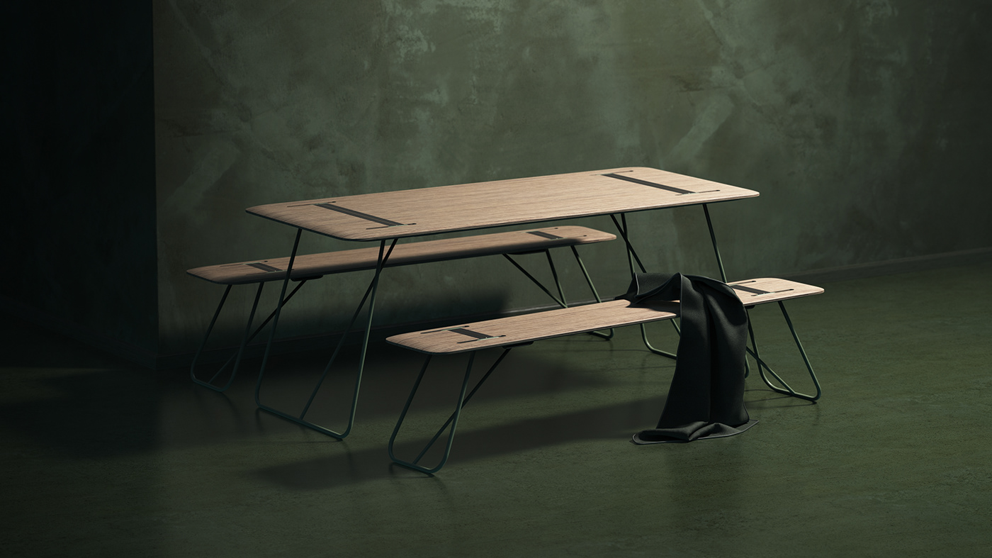 outdoors，fold，bench，severity，