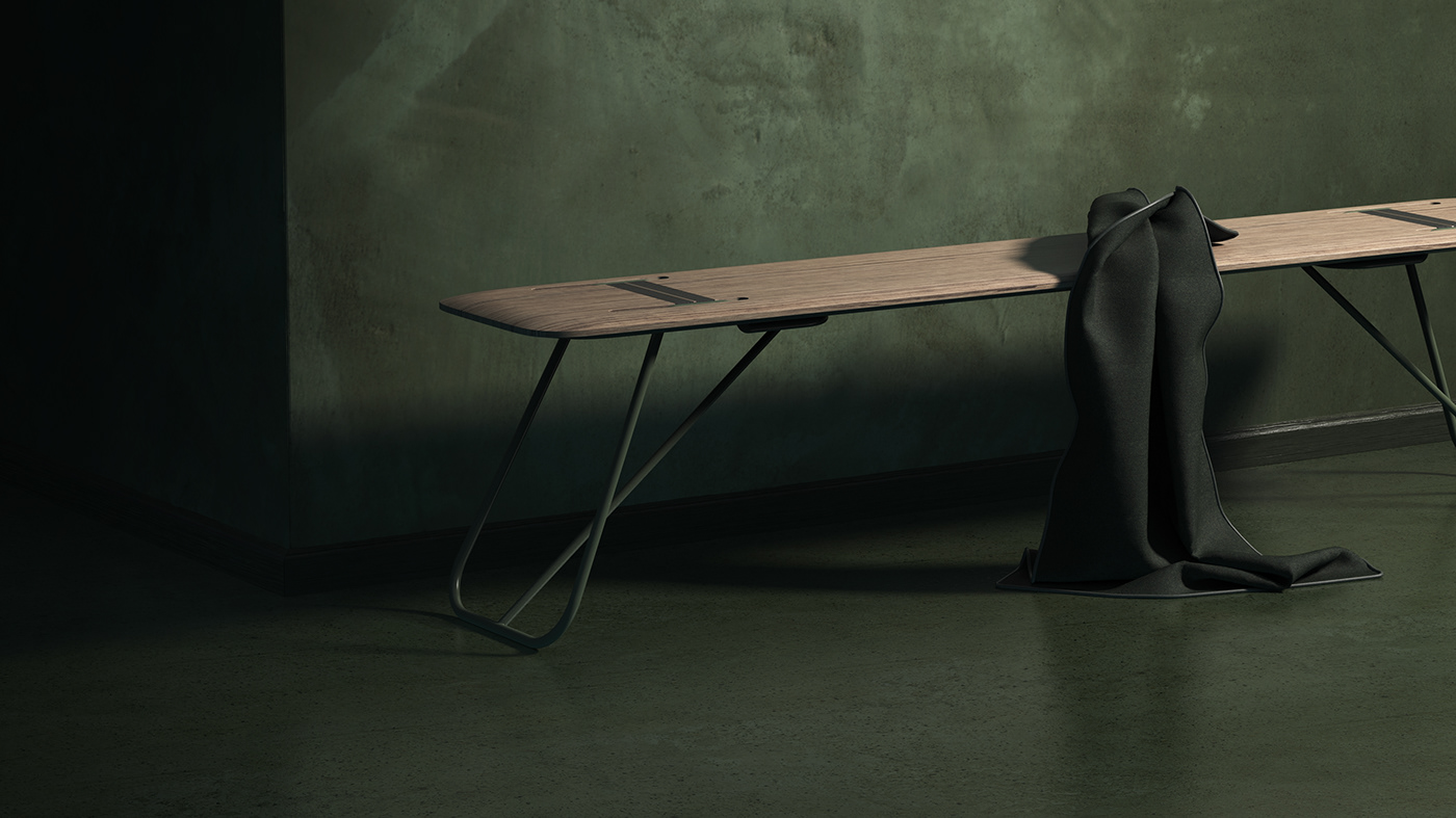 outdoors，fold，bench，severity，