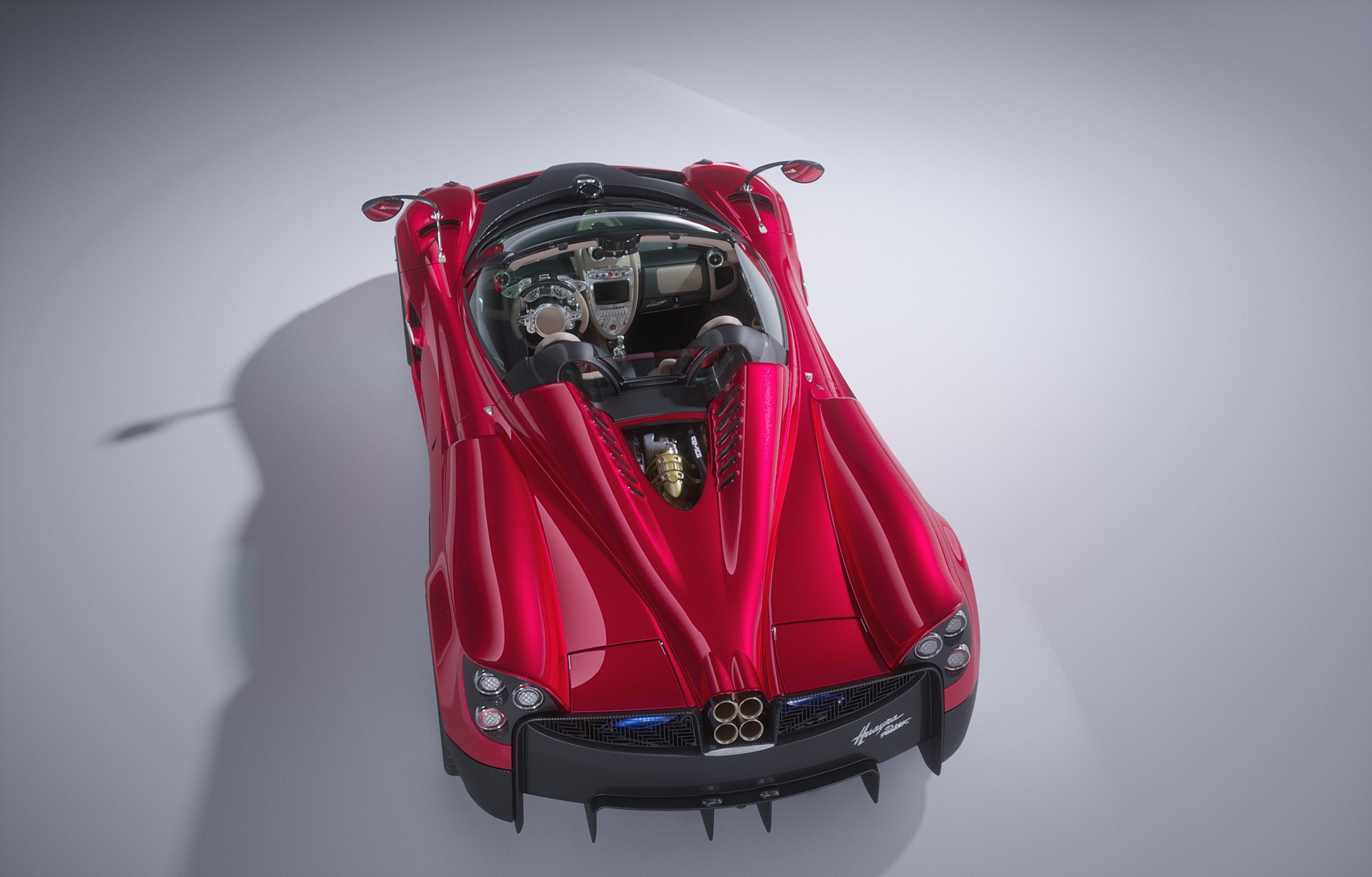 Praveen V S，Damn Huayra CGI，Sports car，
