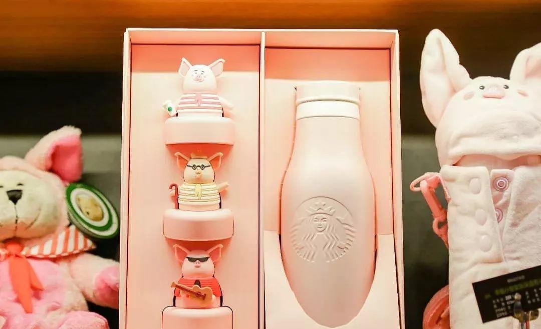 Starbucks，Restricted payment，cat paw cup，cherry blossoms，Pig cup，