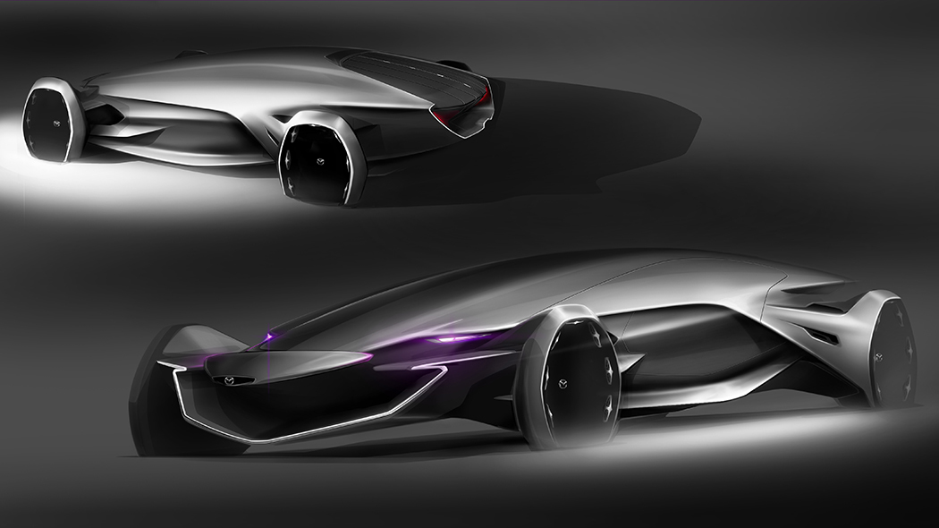 Concept Car，Interior display，industrial design，artificial intelligence，Future of science and technology，