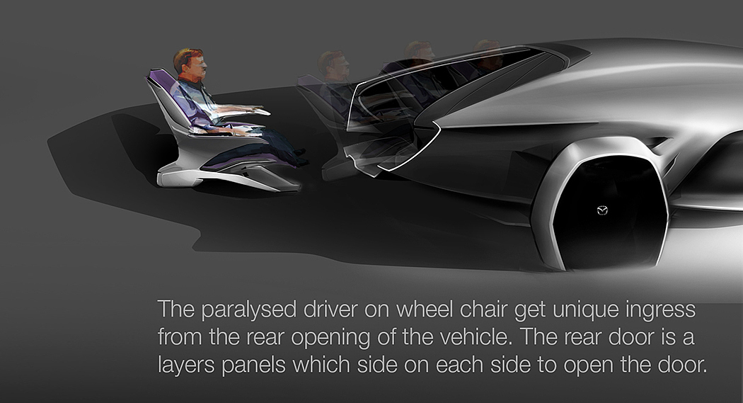 Concept Car，Interior display，industrial design，artificial intelligence，Future of science and technology，