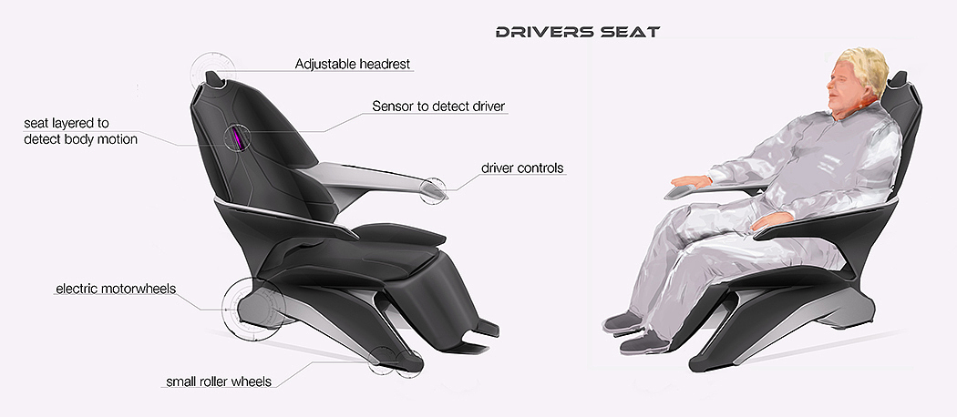 Concept Car，Interior display，industrial design，artificial intelligence，Future of science and technology，