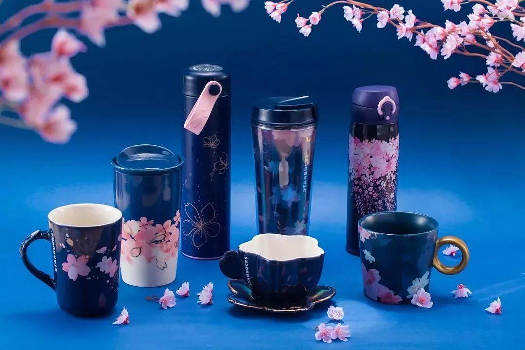 Starbucks，Restricted payment，cat paw cup，cherry blossoms，Pig cup，