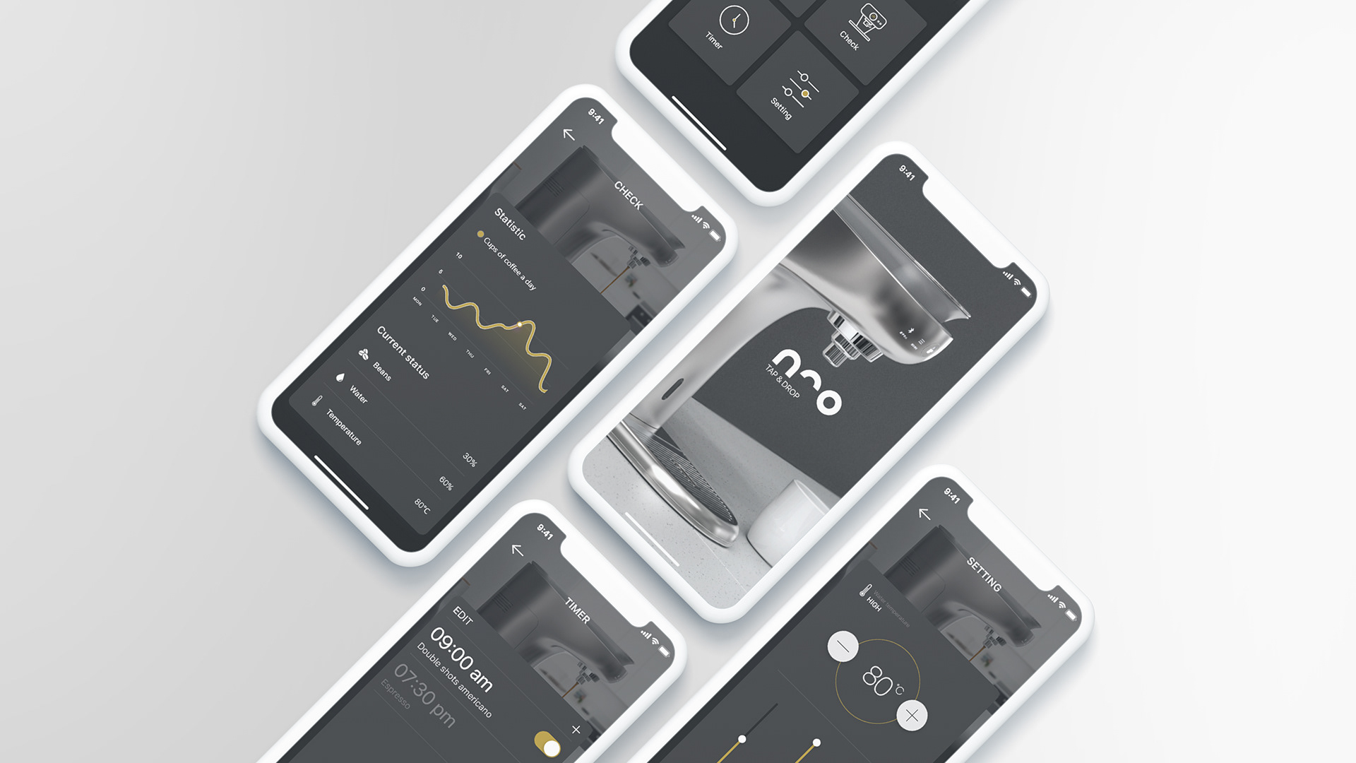 industrial design，Coffee machine，Modern design，