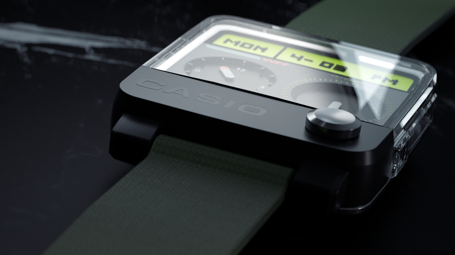 product design，Watch design，CASIO，