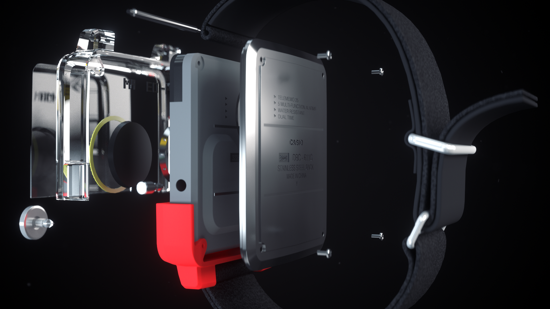 product design，Watch design，CASIO，