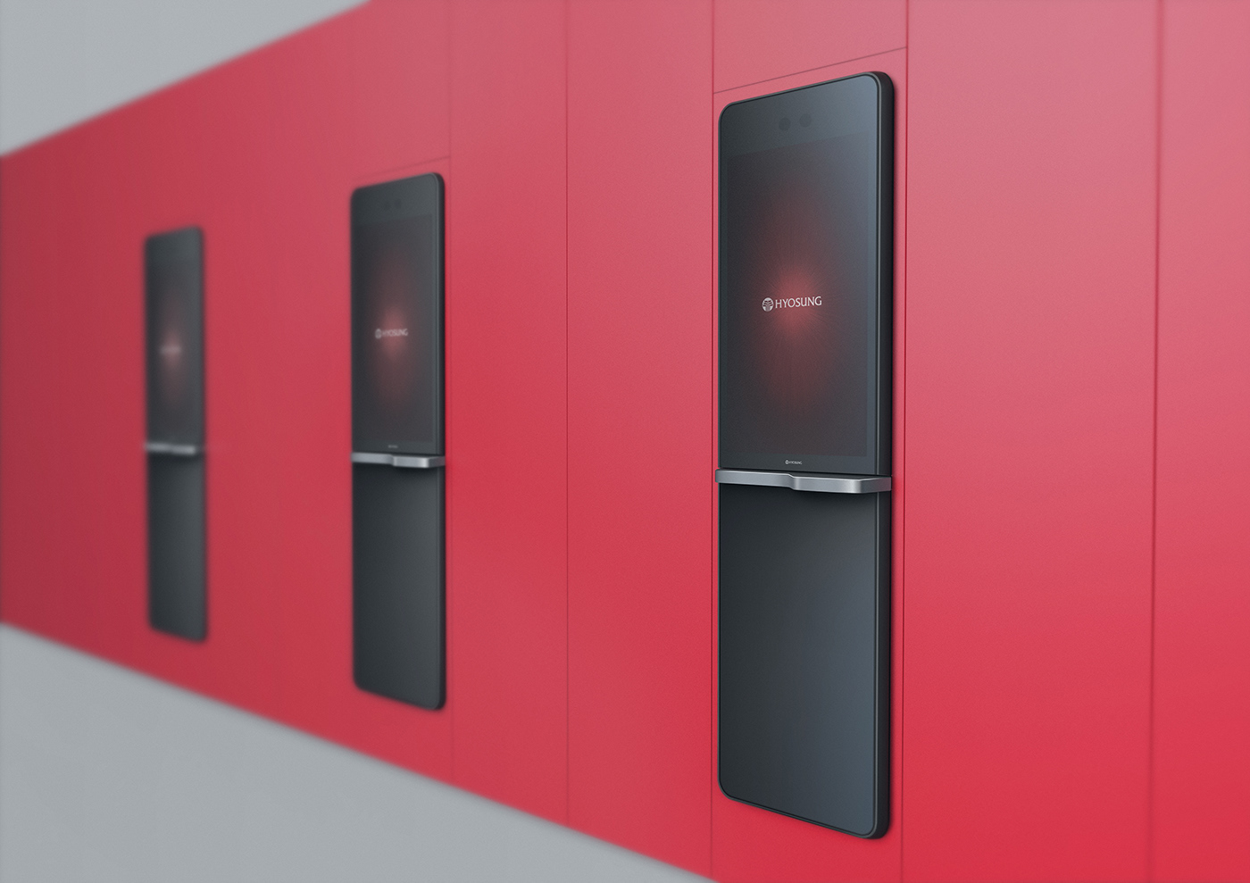 Multi，Cash dispenser，atm，D E S I G N F E E L，