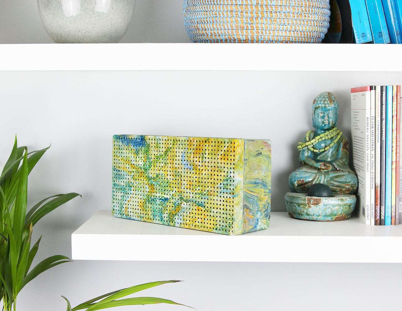Marble，Plastic，speaker，Gomi Hand-Marbled，