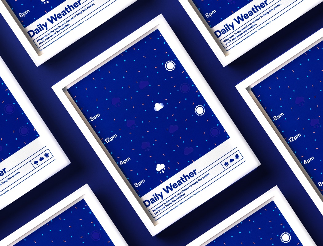 weather forecast，display，intelligence，Weather Poster，