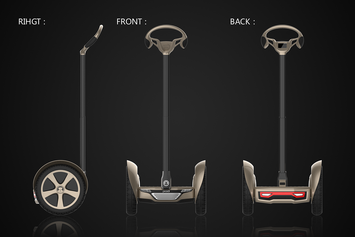 industrial design，Electric vehicle，Balance car，